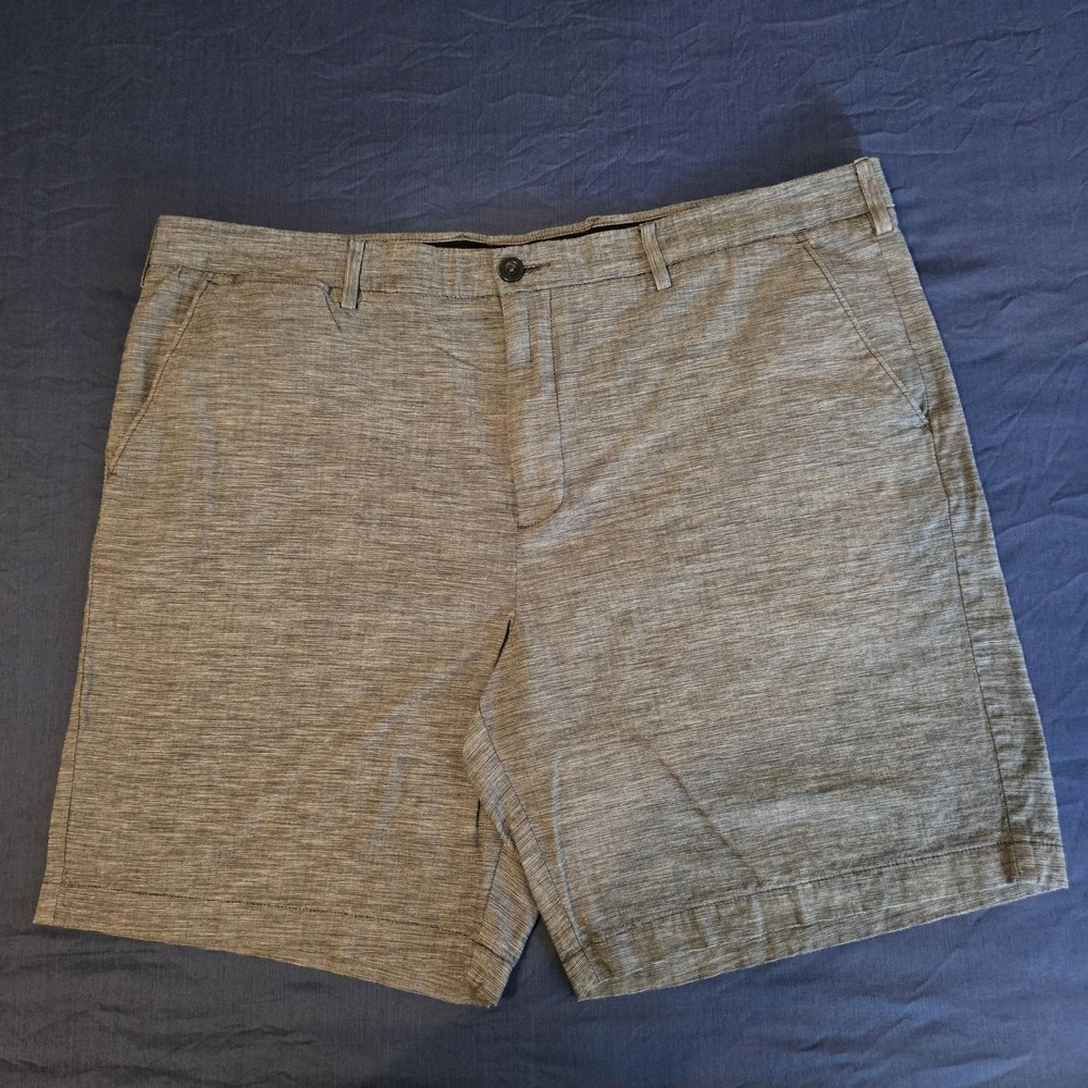 Apt. 9 Shorts Mens 42 Blue Premier Flex Chino Stretch Flat Front Summer Casual